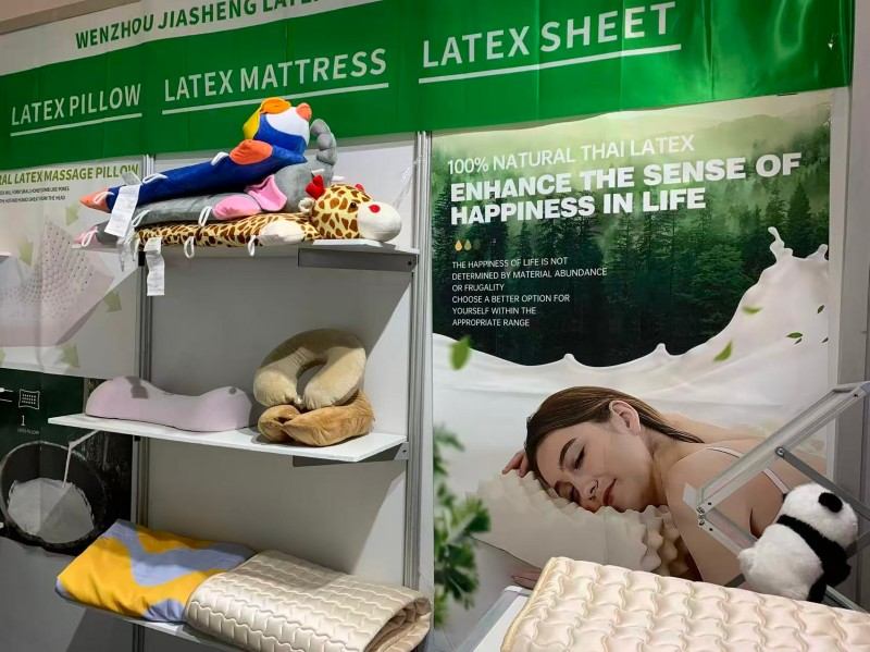 Wenzhou Jiasheng Latex Products Co., Ltd. osallistui Sleep Expo Middle East 2025 -tapahtumaan