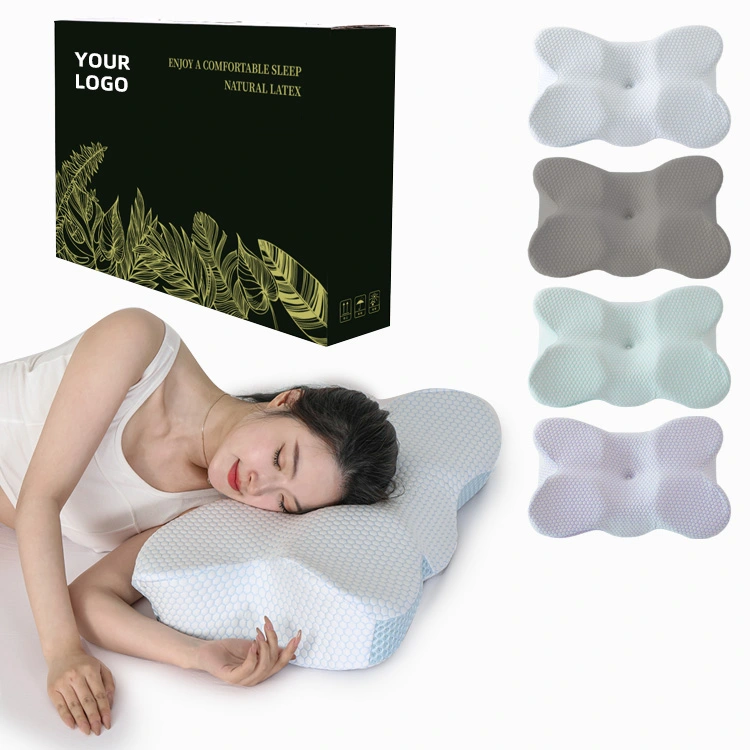 Erityisen muotoinen ergonominen muistivaahtotyyny